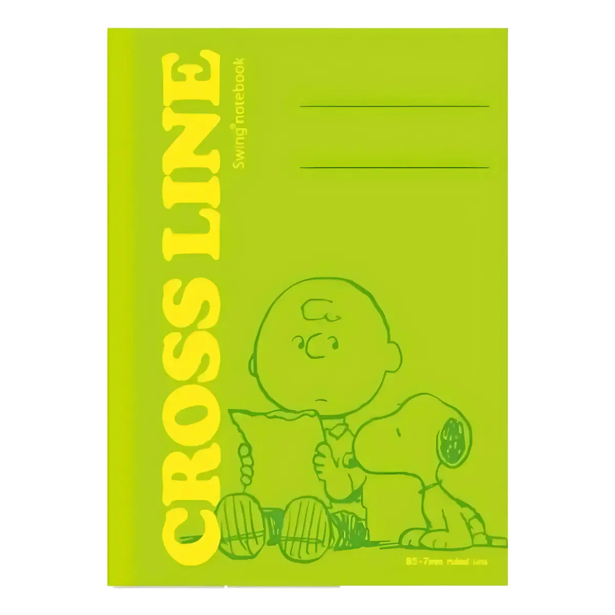 pack 5 cuadernos crossline snoopy