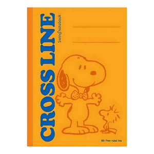 pack 5 cuadernos crossline snoopy