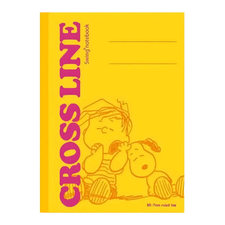 pack 5 cuadernos crossline snoopy