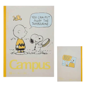 pack 5 cuadernos campus snoopy palabras