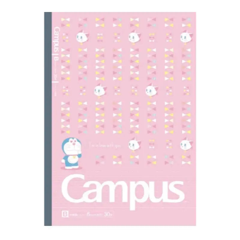 pack 5 cuadernos campus doraemon flower series 6mm B Line