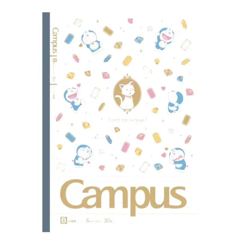 pack 5 cuadernos campus doraemon flower series 6mm B Line