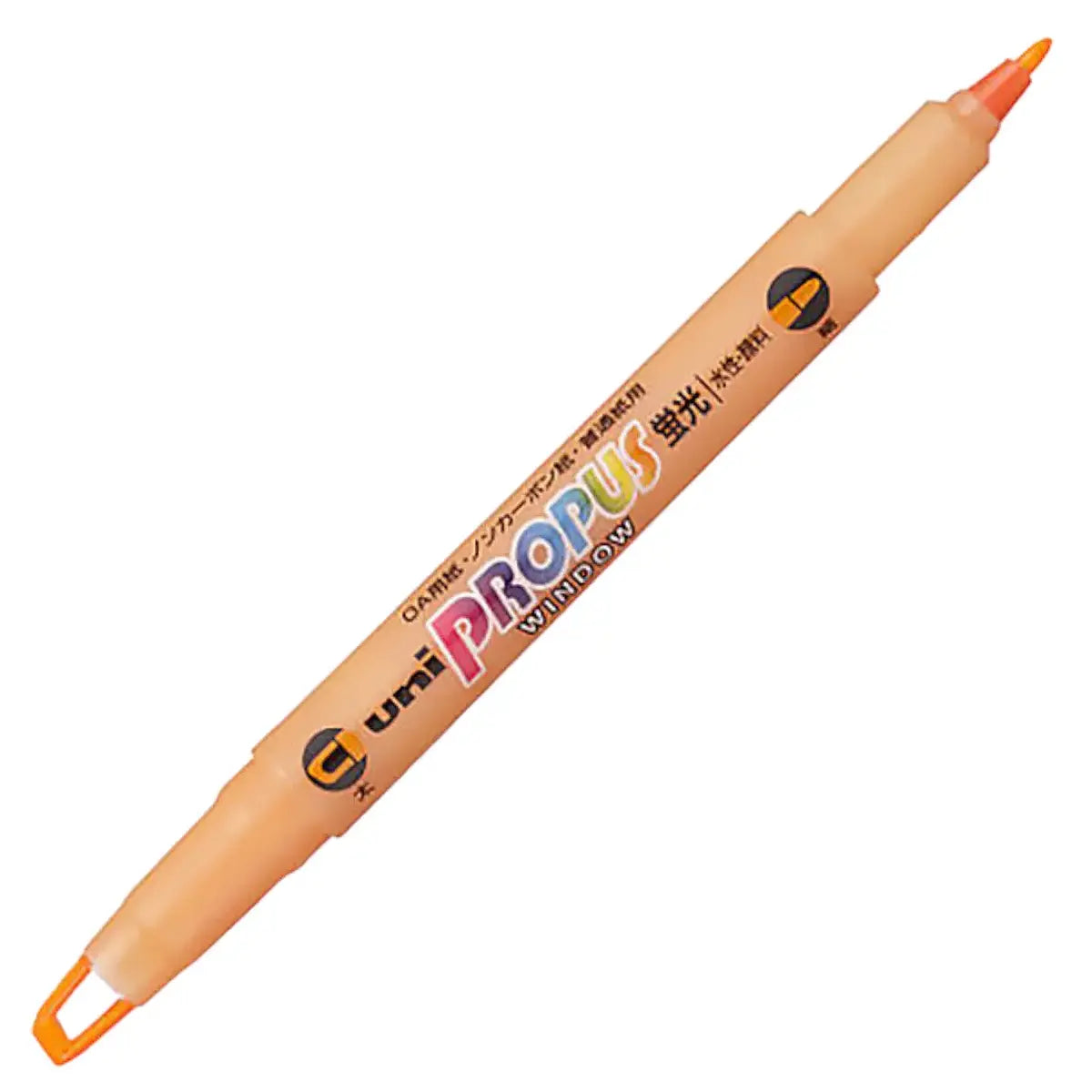 destacador uni ball propus fluor