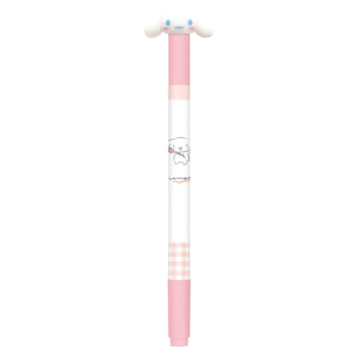 destacadores doble punta cinnamoroll sanrio figura 3d - edición limitada - soft red