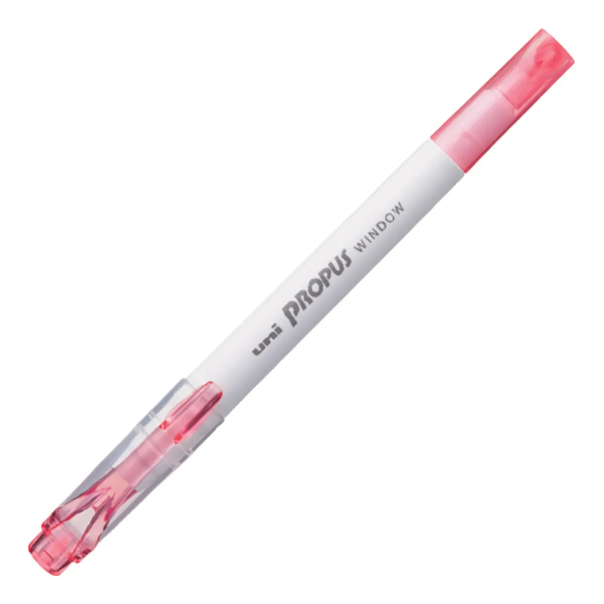 destacador uni ball propus smoke - smoke red