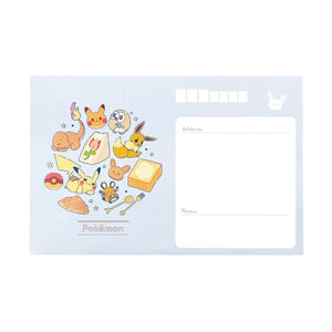 set de cartas y sobres pokémon (28 hojas / 14 sobres)