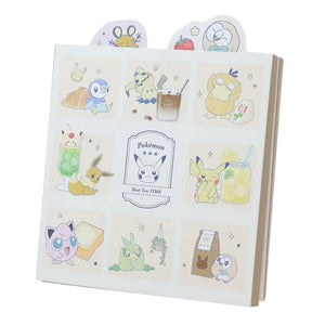 memopad desplegable pokemón (6 diseños / 90 hojas)