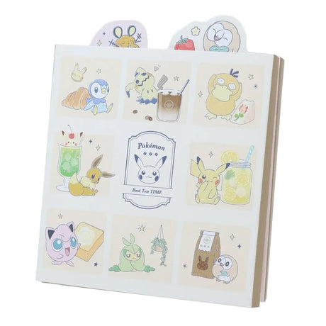 memopad desplegable pokemón (6 diseños / 90 hojas)