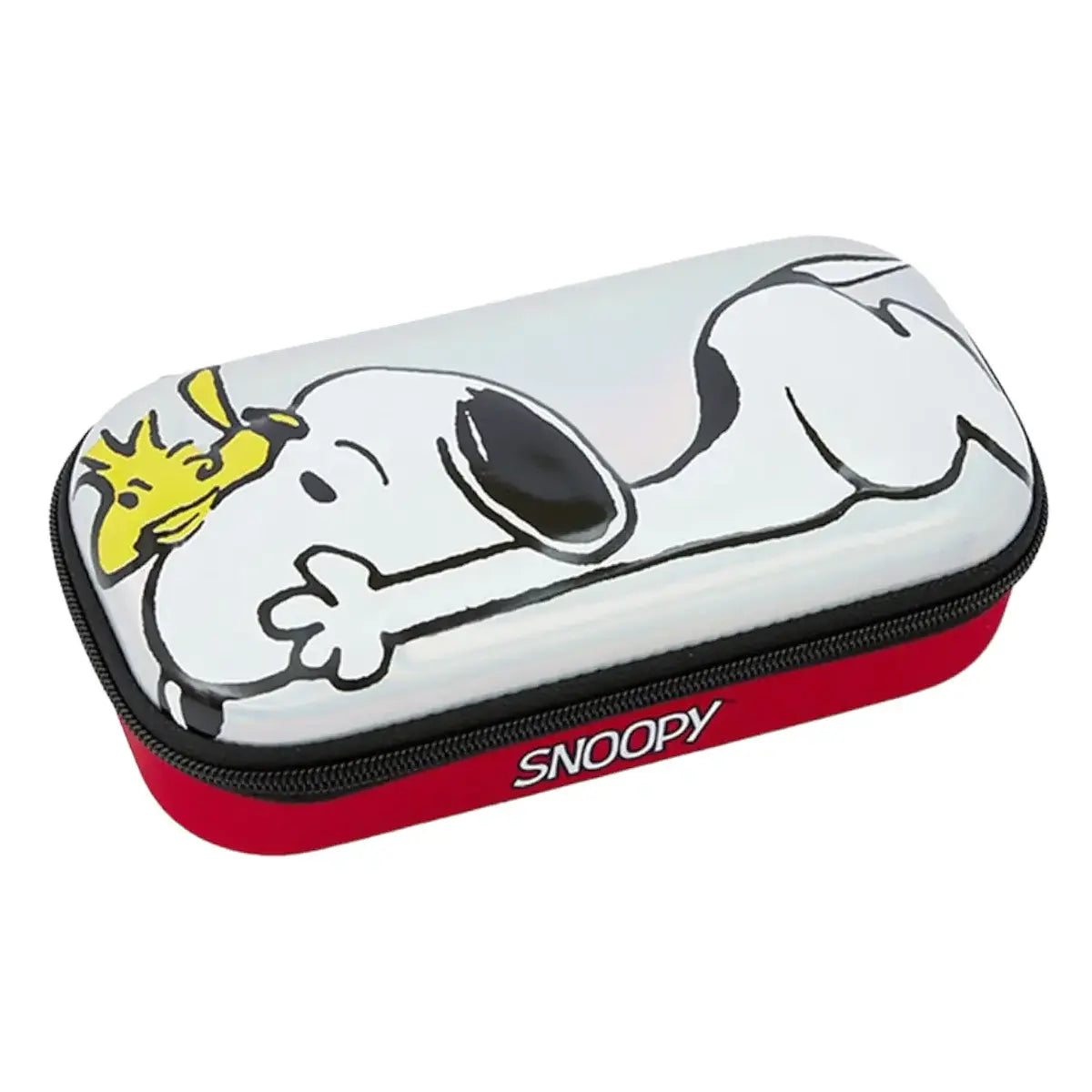 estuche snoopy peanuts box mooving