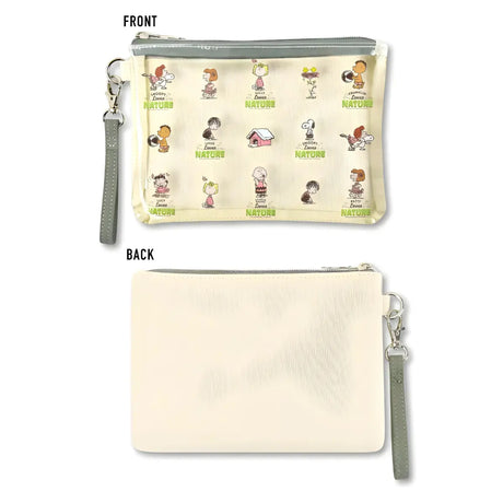 estuche semitransparente snoopy peanuts