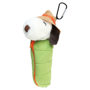 estuche peluche snoopy peanuts colgante