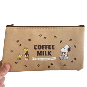 estuche snoopy fruit milk