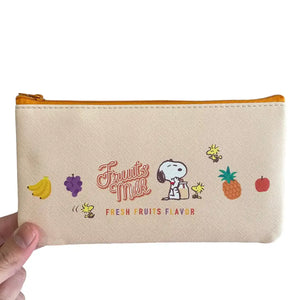 estuche snoopy fruit milk