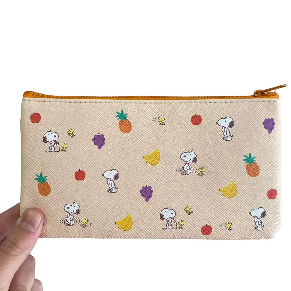 estuche snoopy fruit milk