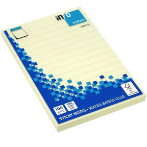 notas adhesivas global notes xl 10x15 cm - calidad alemana 100 hojas
