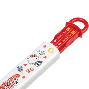 palillos con estuche hello kitty