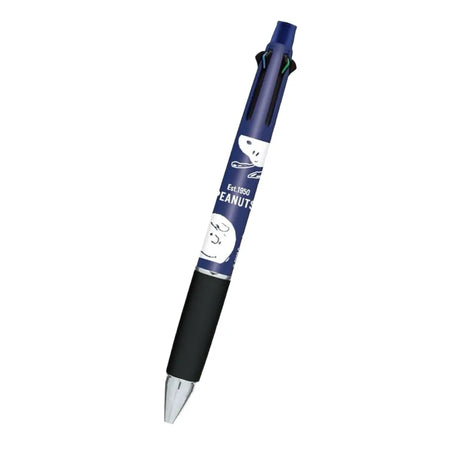 lápiz pasta 4&1 0.5 mm uni jetstream snoopy blue