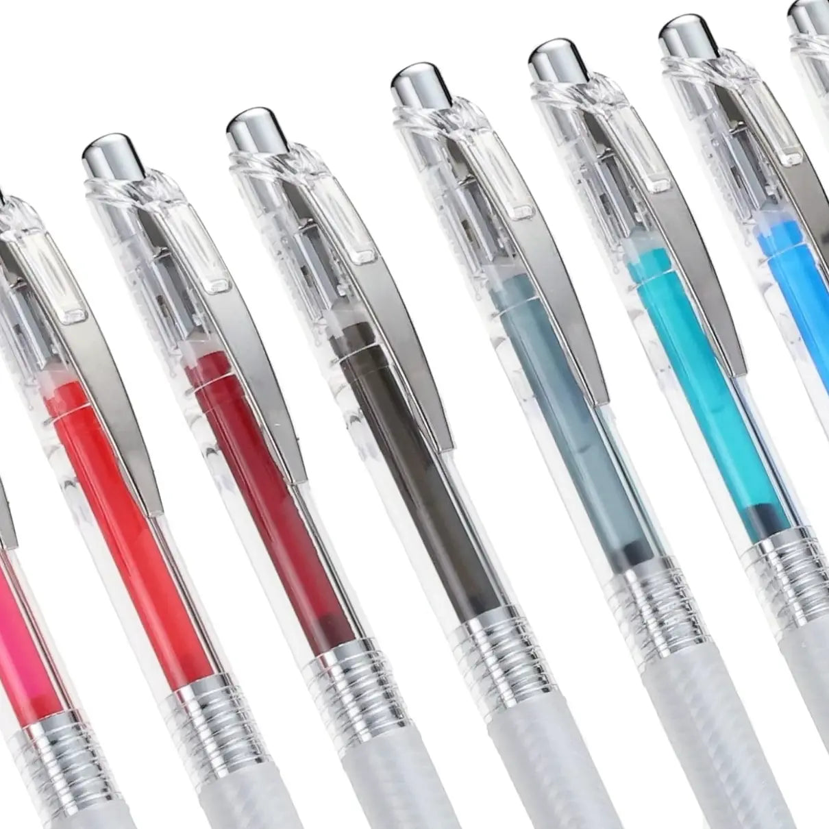 set 10 lápices gel 0.4 mm pentel energel infree