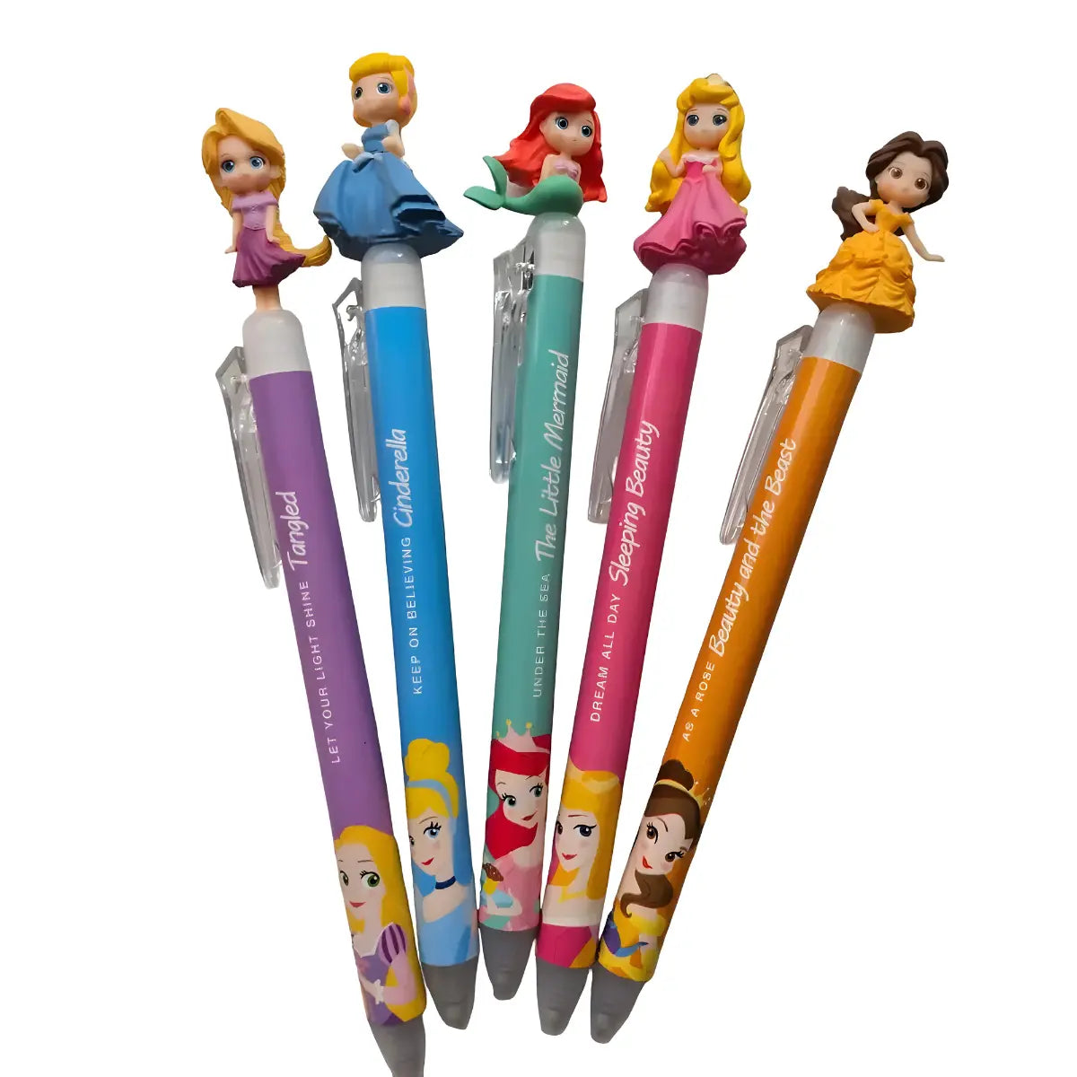 lápiz pasta 0.5 mm princesas disney 3d