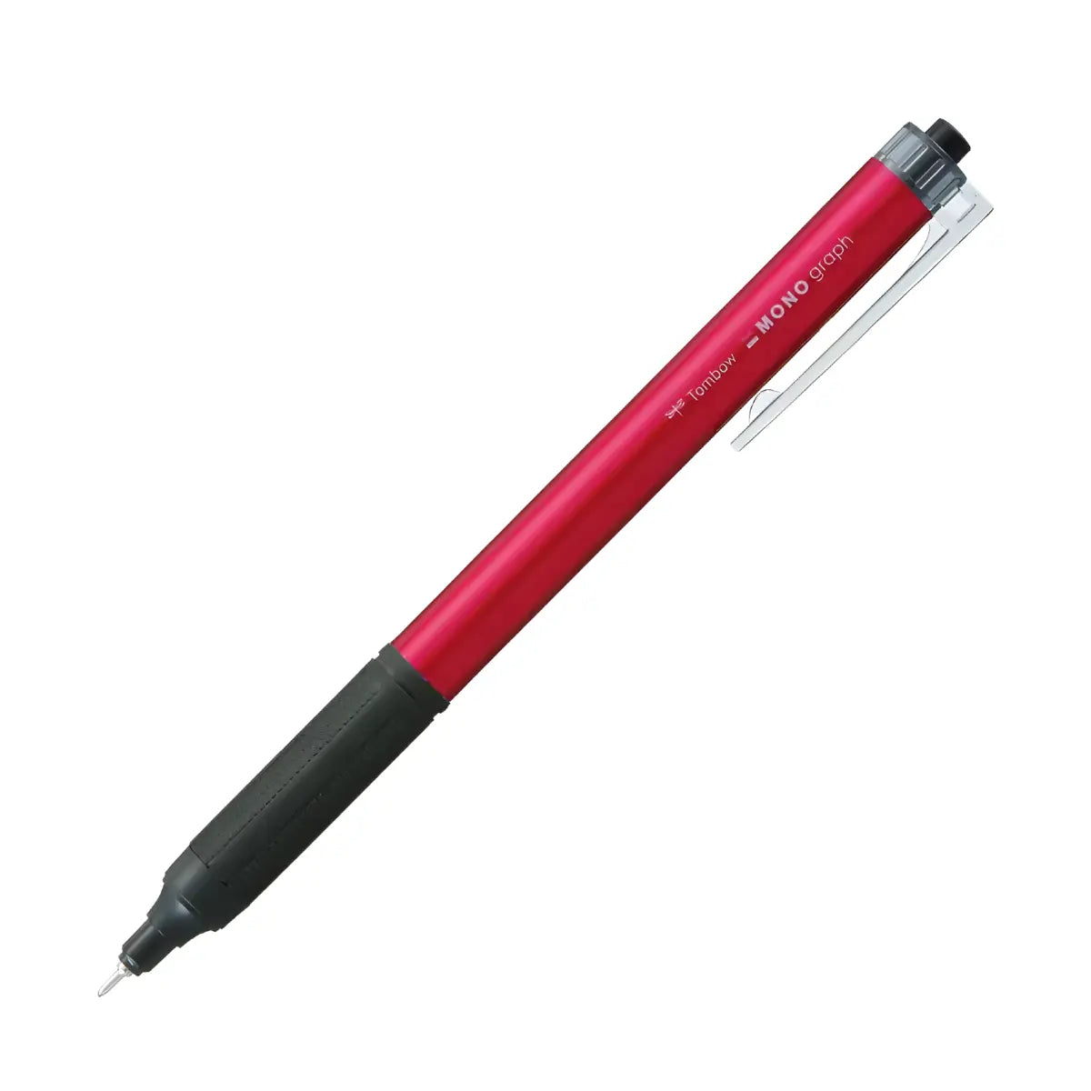 lápiz pasta negro 0.5 mm tombow mono graph - pink
