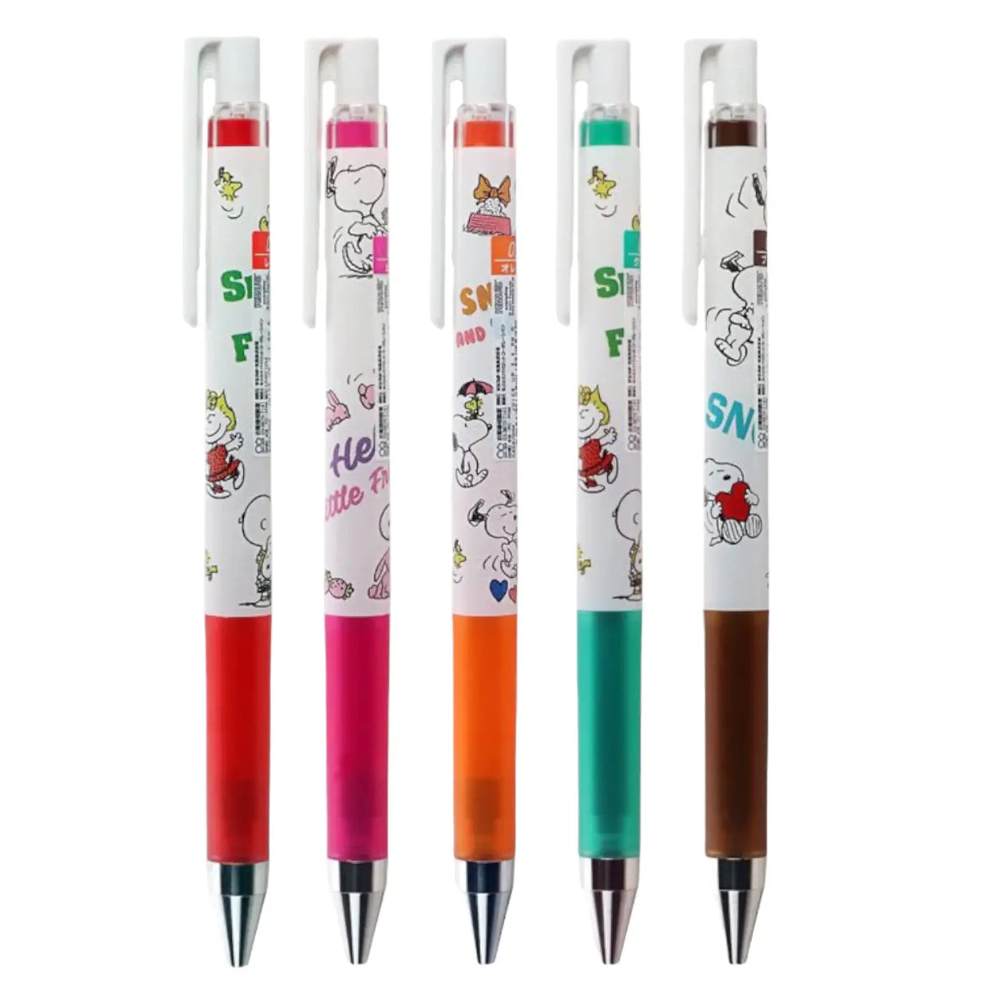 lápiz gel 0.4 mm pilot juice snoopy peanuts