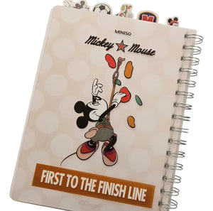 cuaderno disney mickey mouse con separadores