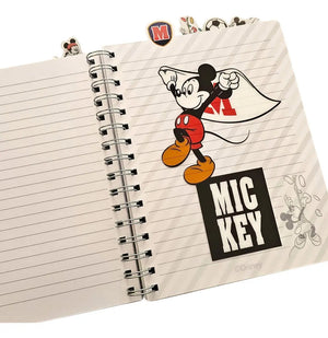 cuaderno disney mickey mouse con separadores