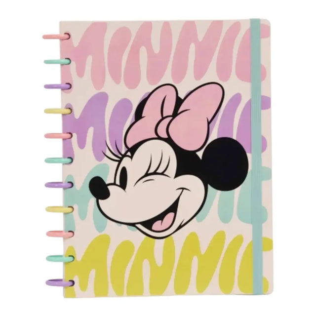 libreta cuaderno minnie