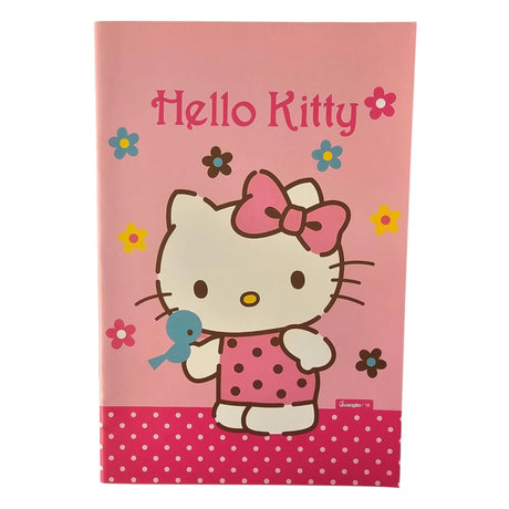 libreta hello kitty líneas de puntos a color