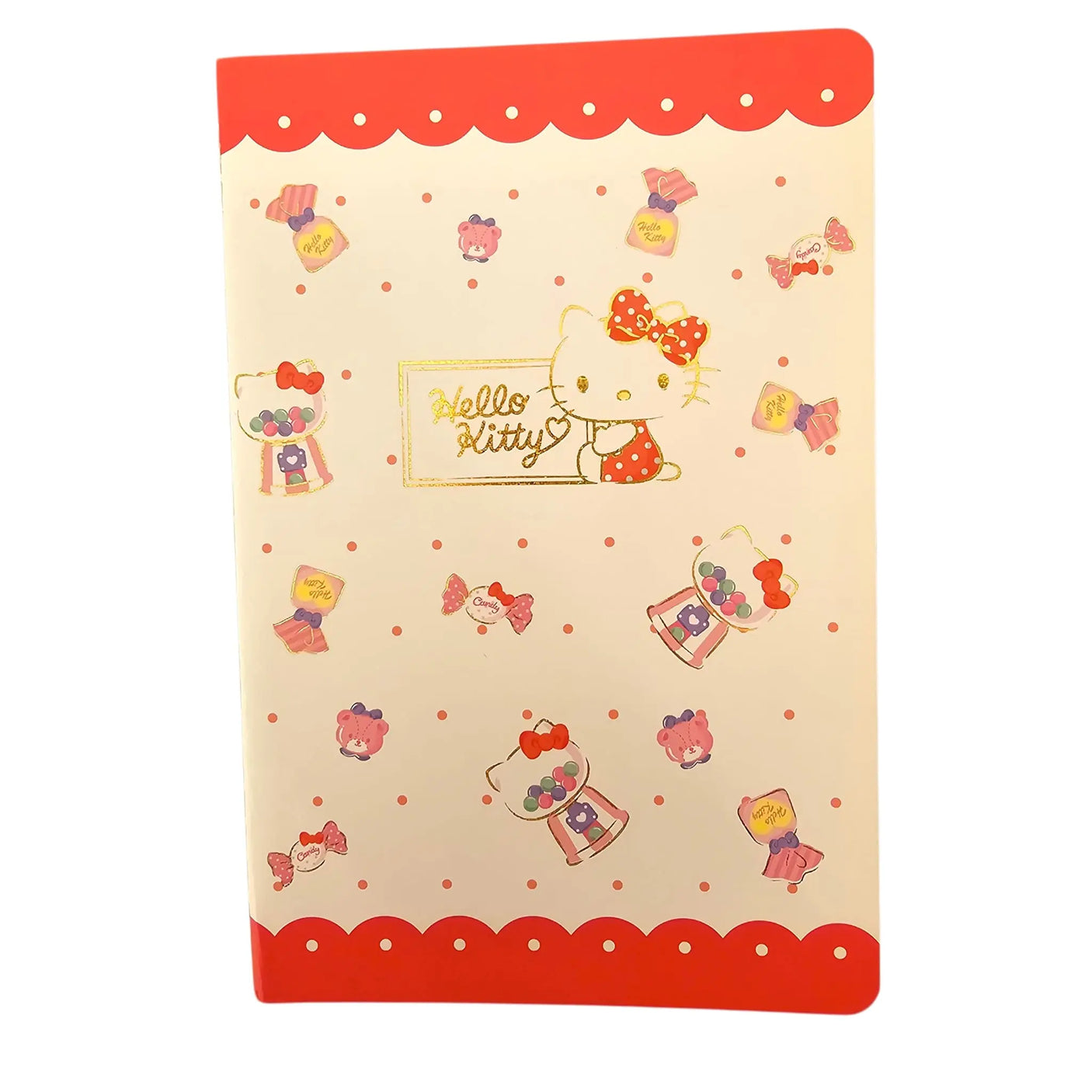 libreta personajes sanrio brillante líneas