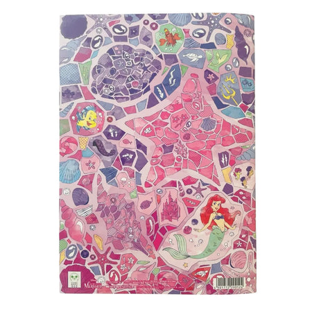 libro para colorear ariel sirenita