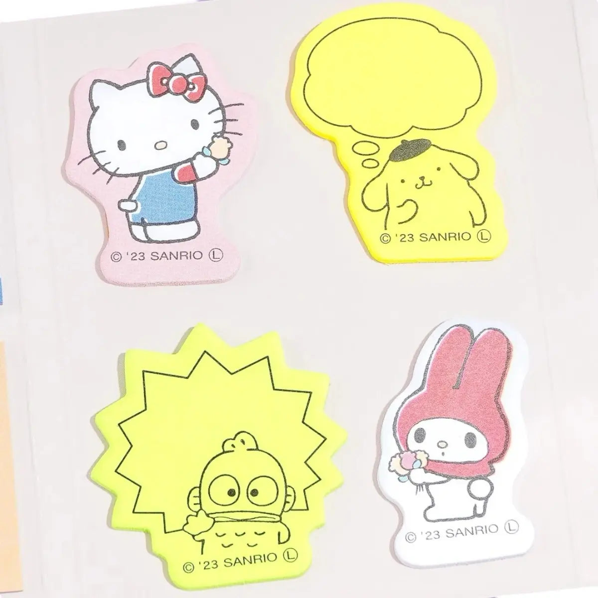 memopad notas adhesivas sanrio