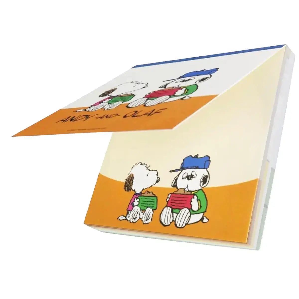 memopad sunstar snoopy woodstoock olaf