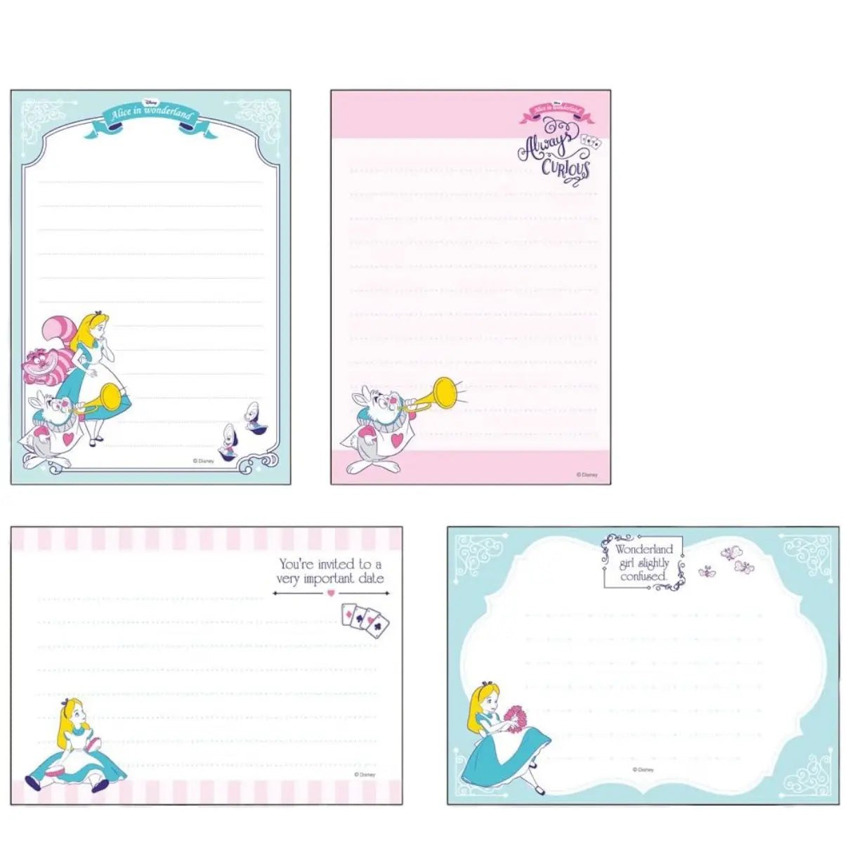 memopad 100 hojas a6 alicia