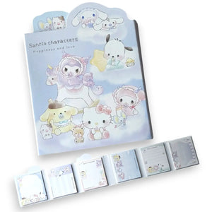memopad desplegable sanrio baby (6 diseños / 90 hojas)