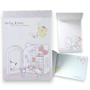mini notepad sanrio room party hello kitty 50th anniversary