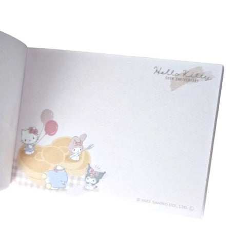 mini notepad sanrio room party hello kitty 50th anniversary