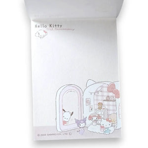 mini notepad sanrio room party hello kitty 50th anniversary