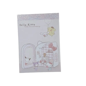 mini notepad sanrio room party hello kitty 50th anniversary