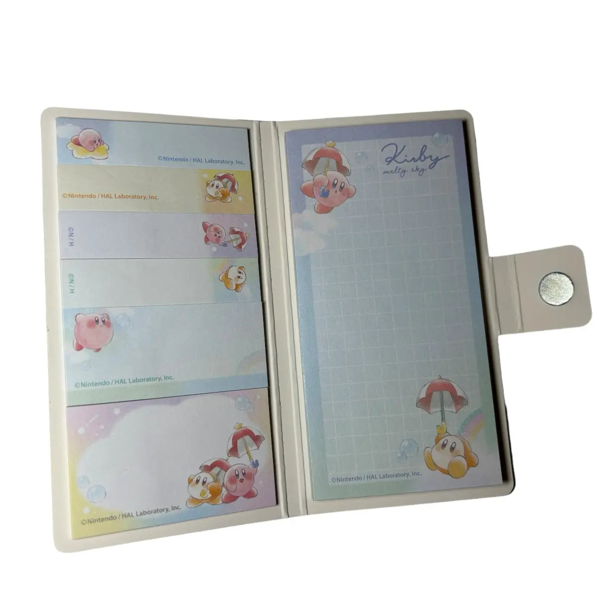 memopad notitas kirby café