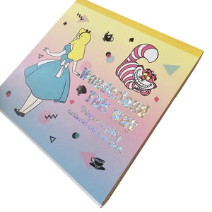 memopad cuadrado alicia wonderland this way