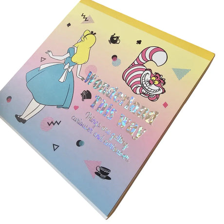 memopad cuadrado alicia wonderland this way