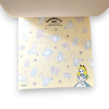 memopad cuadrado alicia wonderland this way
