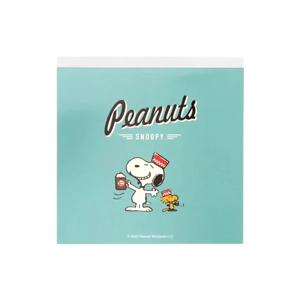 memopad sunstar snoopy relax food