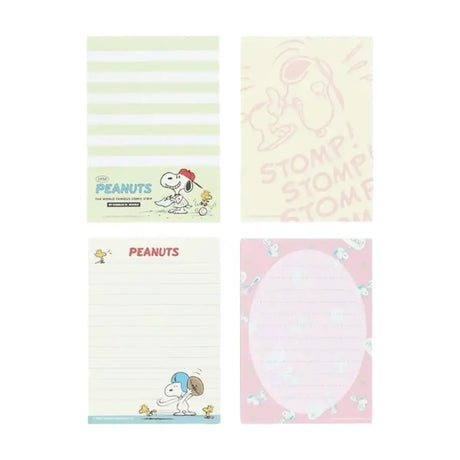 memopad a6 snoopy peanuts extensible