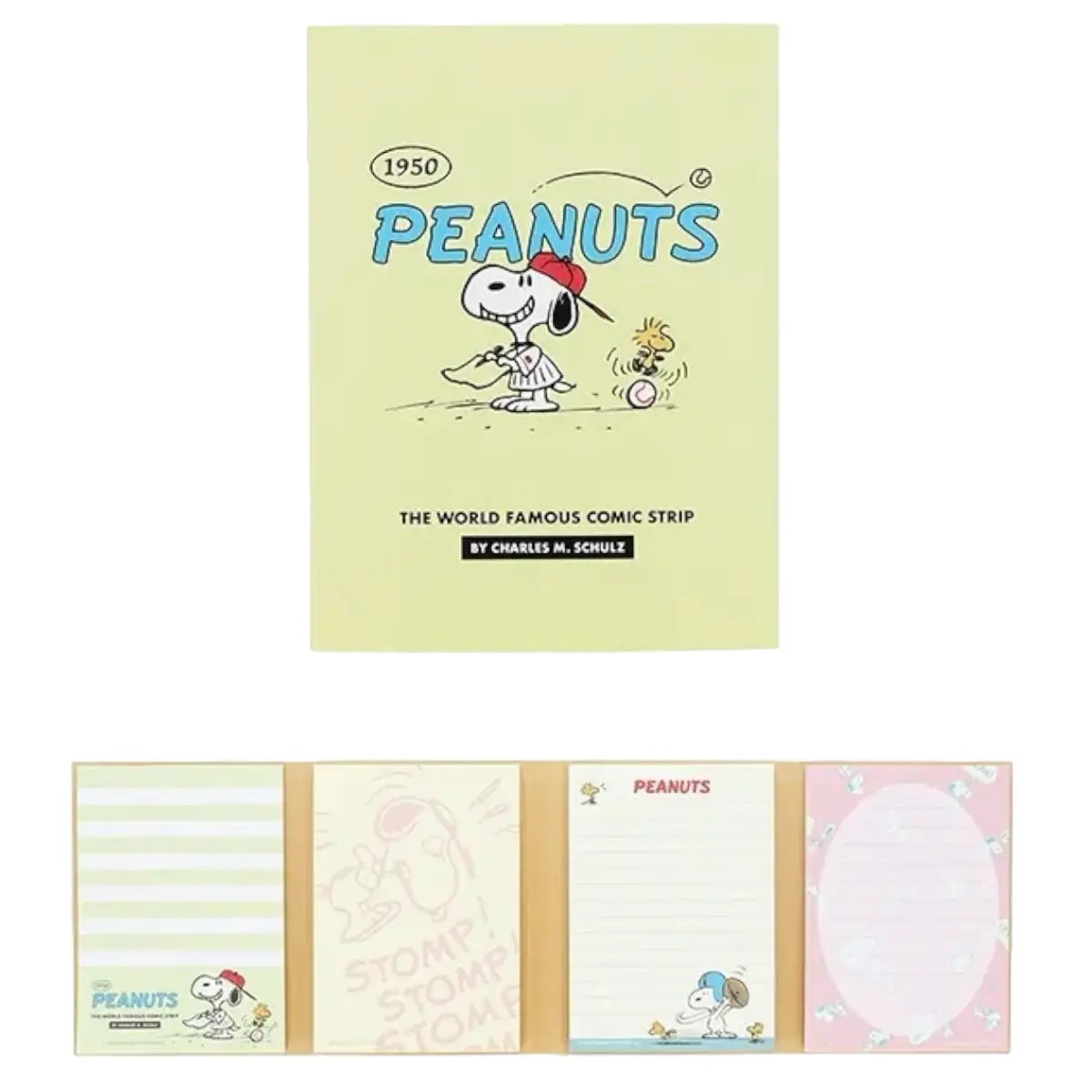 memopad a6 snoopy peanuts extensible