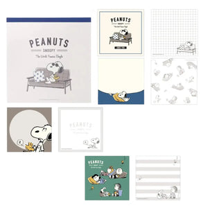 memopad sunstar snoopy relax food