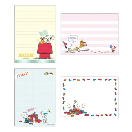 memopad sunstar snoopy peanuts carnaval