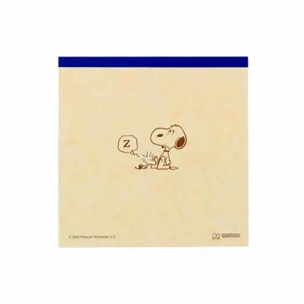 memopad sunstar snoopy relax food