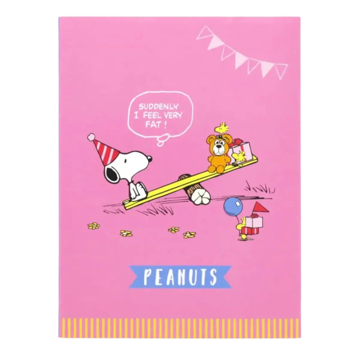 memopad sunstar snoopy peanuts carnaval